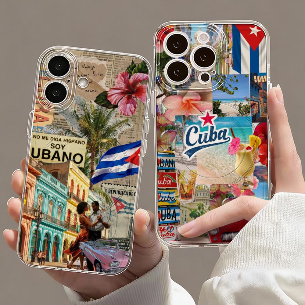 Phone Cases Aesthetic - 쿠바 국기 디자인 아이폰 17 16