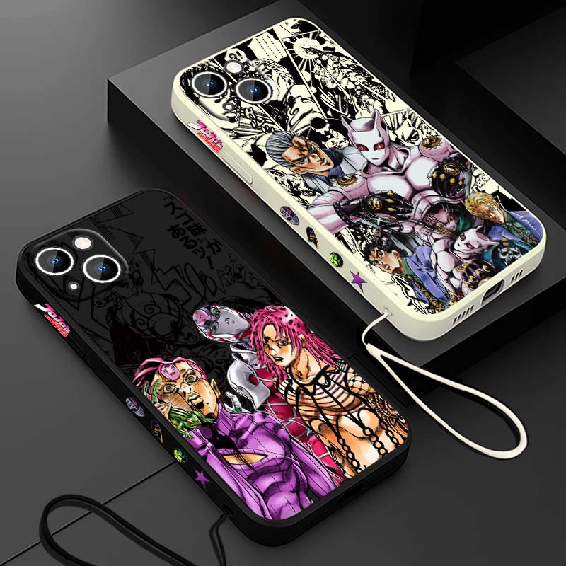 Phone Cases For Iphone 12 Pro Max - 애니메이션 JOJO 악당 디아볼로 디오 애플