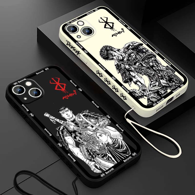 Phone Cases For Iphone 12 Pro Max - 일본 애니메이션 베르세르크 가츠 애플 아이폰