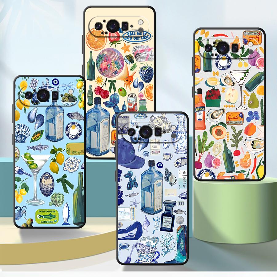 Phone Cases Google Pixel 7 - 해변 풍경 Funda 전화 커버 케이스
