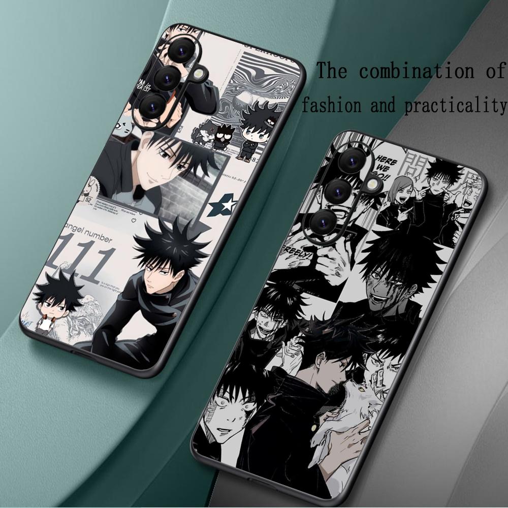 Phone Cases Black - 메구미 후시구로 핫 애니메이션 포스터 폰