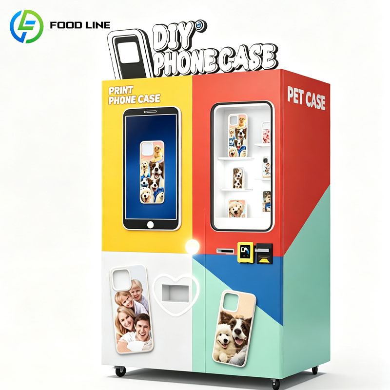 Phone Cases Vending Machine - 맞춤형 휴대폰 케이스 제작 기계 스마트