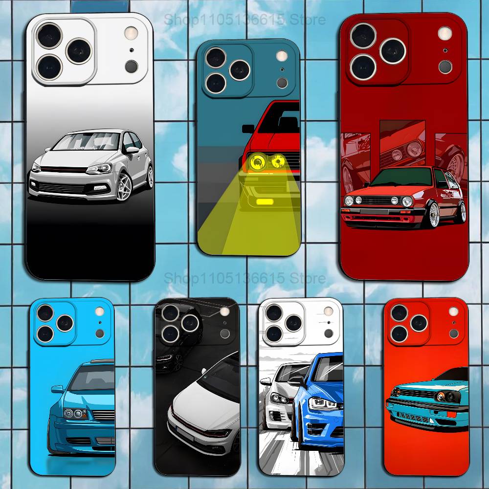 Phone Cases Louis Vuitton - 차량용 폭스바겐 골프 쿨 케이스 아이폰