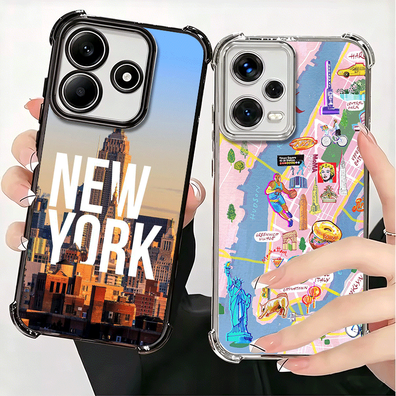 Phone Cases Nyc - 뉴욕시(NYC) 소프트 폰 케이스 샤오미 레드미