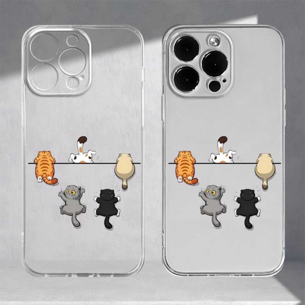Phone Cases Amazon - 귀여운 고양이 패턴 5종 아이폰 11