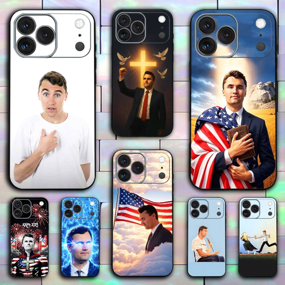 Phone Cases Quirky - 아이폰 17,16,15,14,13,12,11,Pro,X,XS,Max,XR,Plus,Mini용 찰리 커크 재미있는 소프트