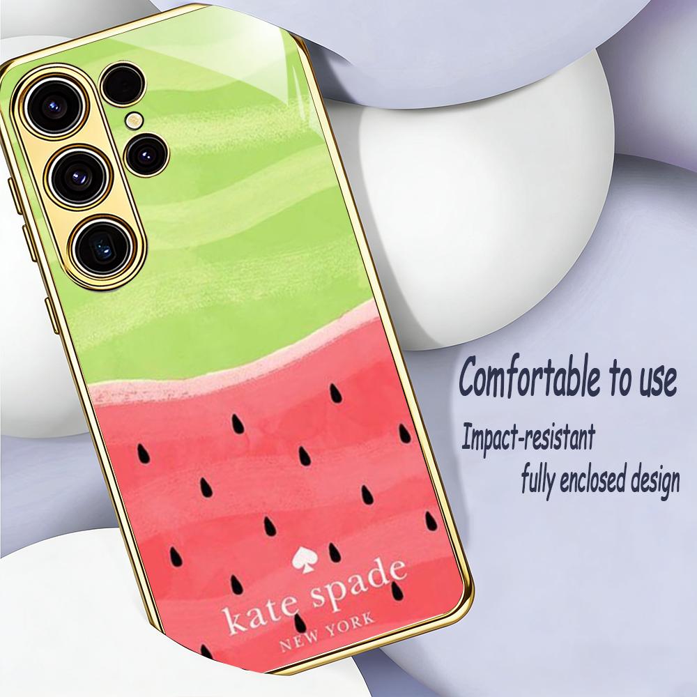 Phone Cases Kate Spade - 플라워 k-Kate-SpadeS F-포-리프스 폰 케이스 삼성