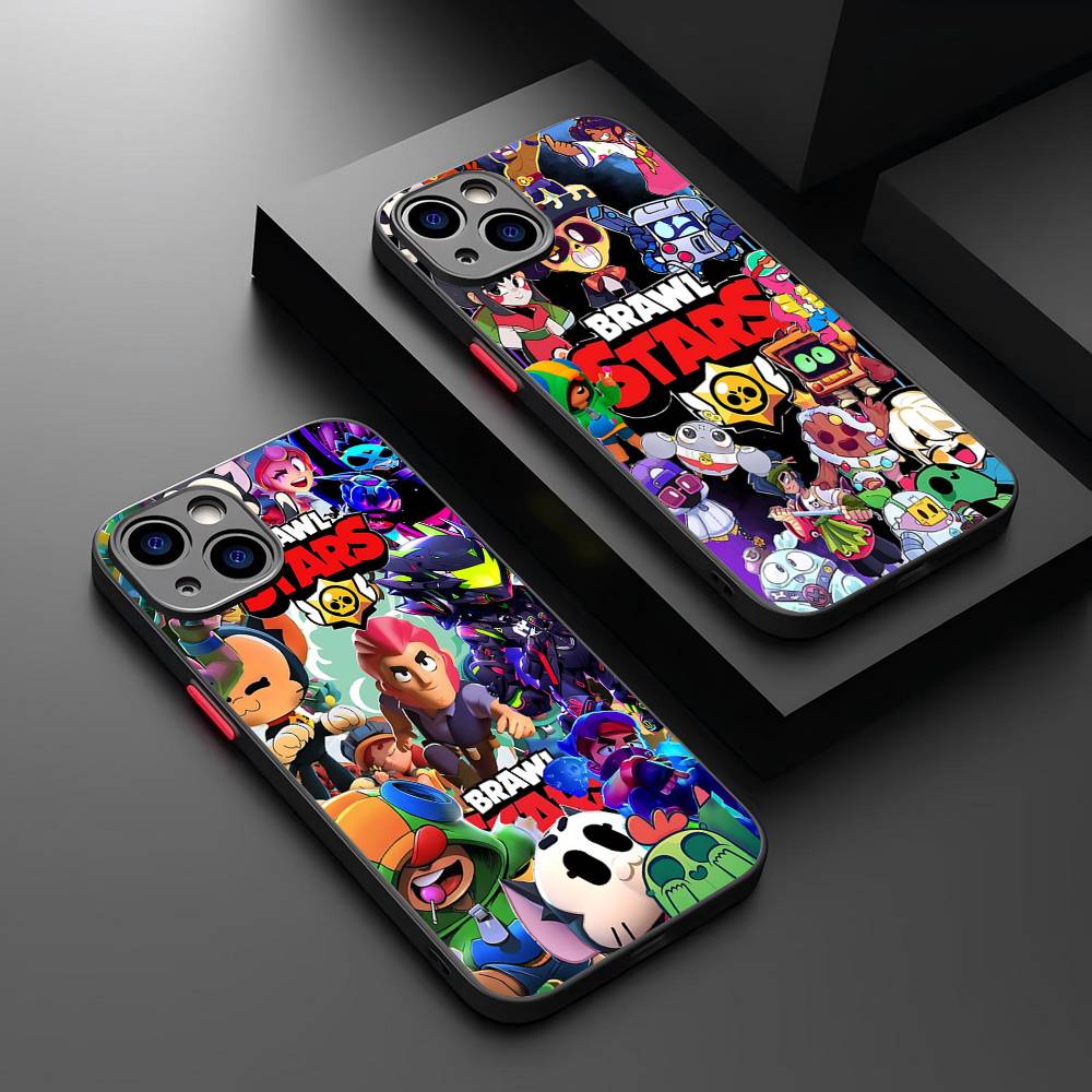 Phone Cases Quirky - 재미있는 B-Brawl 게임 S-Stars 애니메이션 실리콘