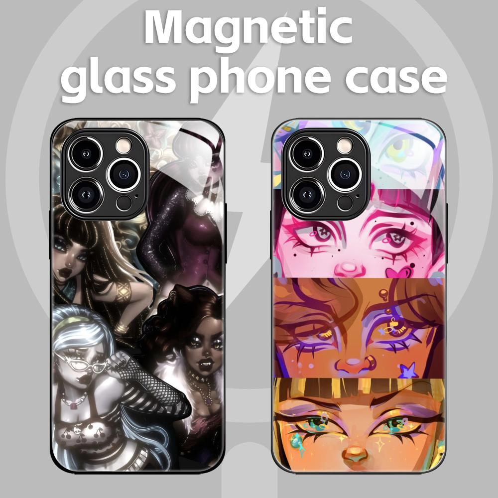 Phone Cases H&M - M-MonsterS 만화 H-HighS 아이폰17 16 15