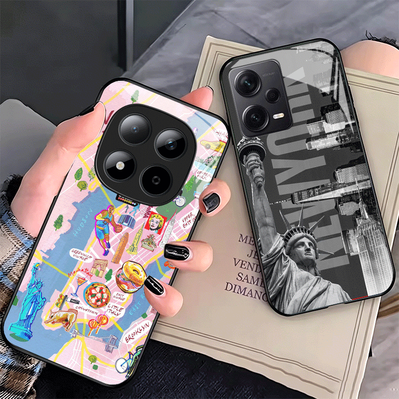 Phone Cases Nyc - 뉴욕시 유리 폰 케이스 (샤오미 레드미