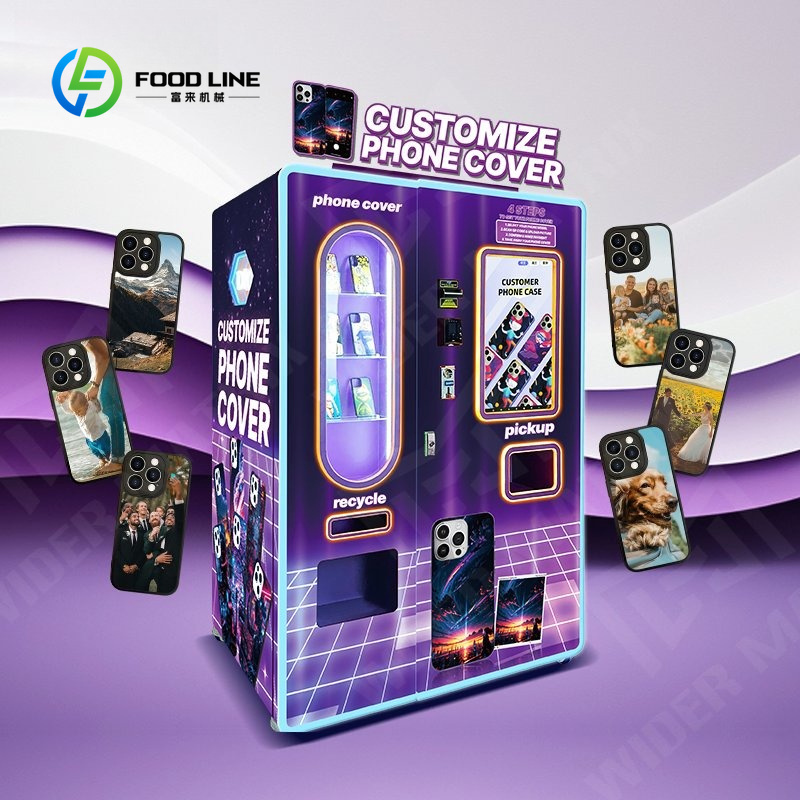 Phone Cases Vending Machine - DIY 휴대폰 케이스 제작 기계 디지털