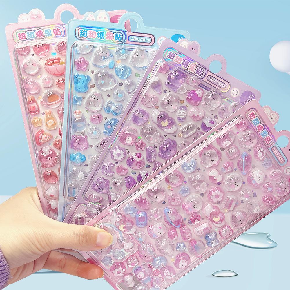 Phone Cases You Can Design - 달콤한 사탕 그라데이션 디자인의 동물 모양