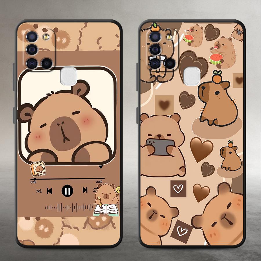 Phone Cases Galaxy A17 - 귀여운 카피바라 펀다 폰 커버 케이스