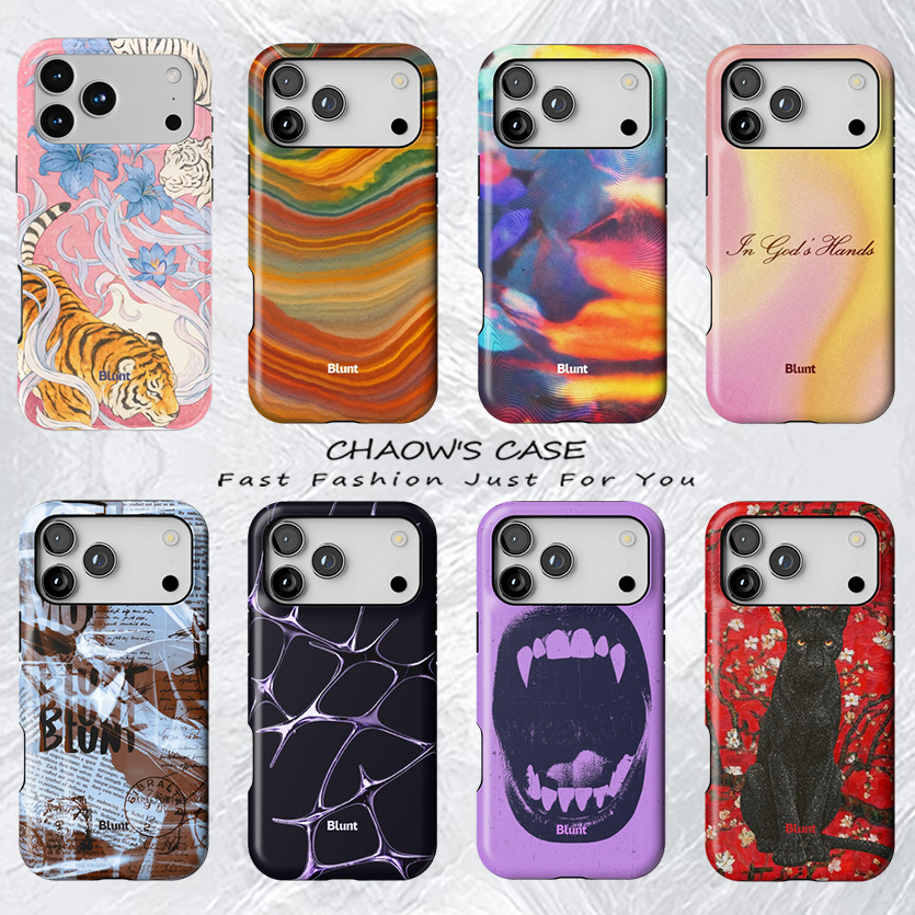 Phone Cases Blunt - 럭셔리 블런츠 마블 스월 그라데이션 폰