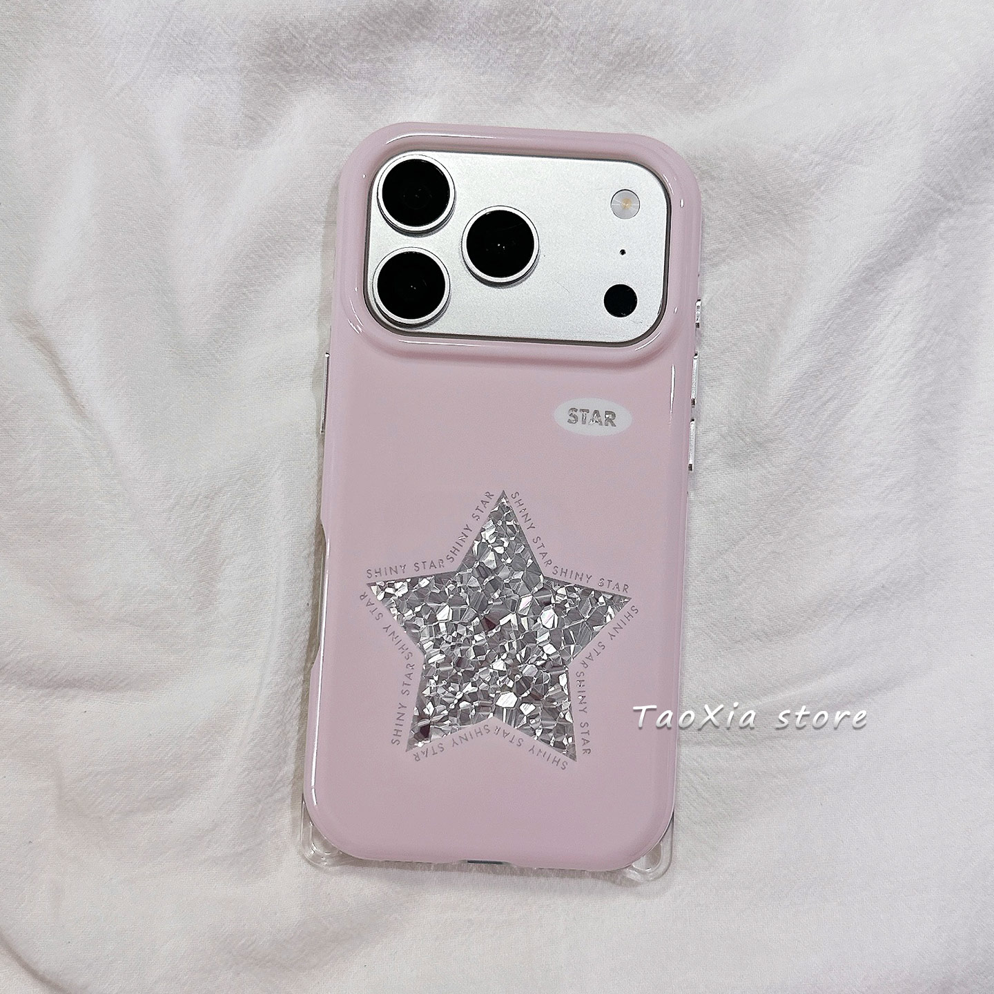 한국 인스타 감성 핑크 천사 날개 별 반짝이는 다이아몬 - Phone Cases Pink 리뷰 및 가격