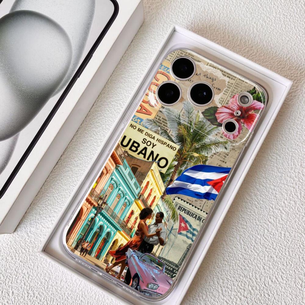 쿠바 국기 디자인 아이폰 17 16 15 14 13 1 - Phone Cases Aesthetic 리뷰 및 가격