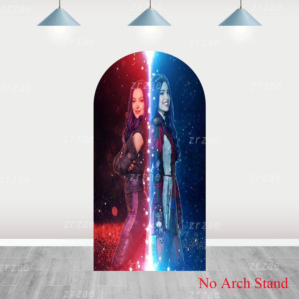 디센던츠 아치 배경막 소년 소녀 생일 파티 장식 커버  - Phone Cases On Sale 리뷰 및 가격