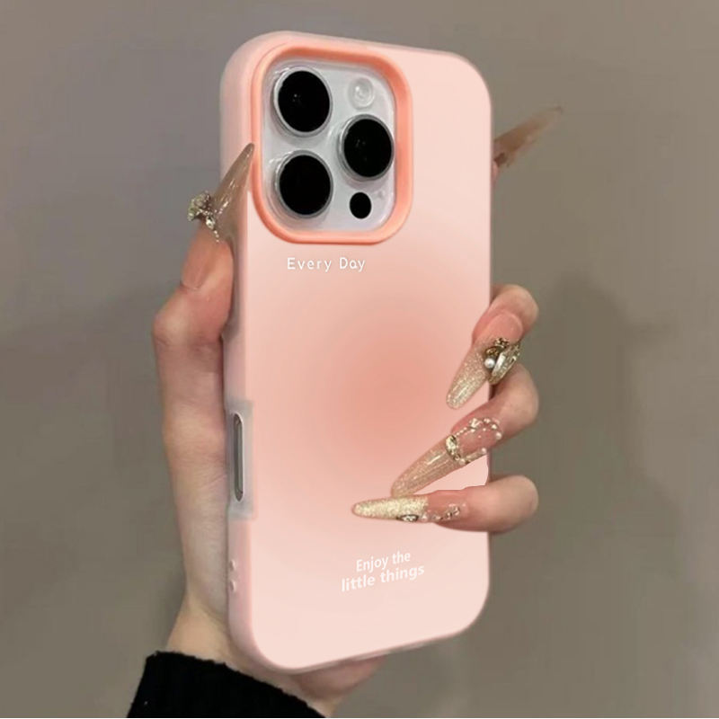 핑크 그라데이션 패턴 폰 케이스 (아이폰 17, 16  - Phone Cases Pink 리뷰 및 가격