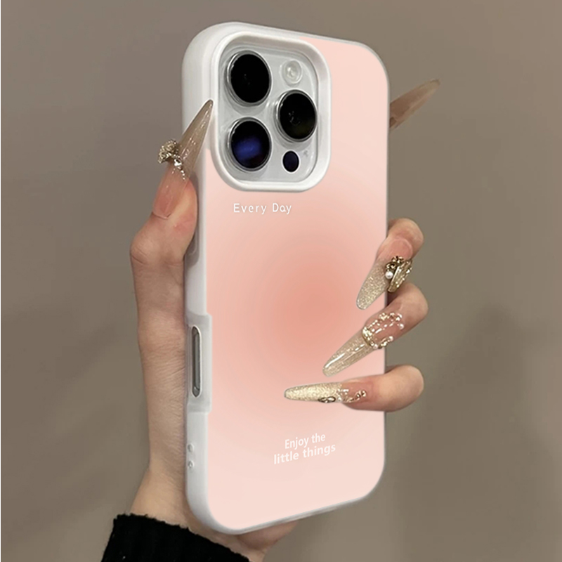 핑크 그라데이션 패턴 폰 케이스 (아이폰 17, 16  - Phone Cases Pink 리뷰 및 가격