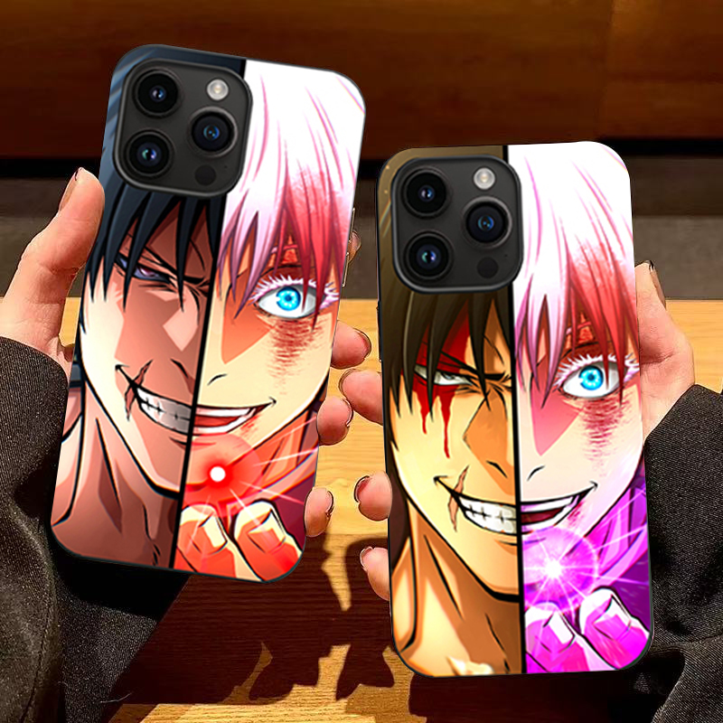 주술회전 료멘 스쿠나/고죠 사토루 3D 애니메이션 아이 - Phone Cases Jujutsu Kaisen 리뷰 및 가격
