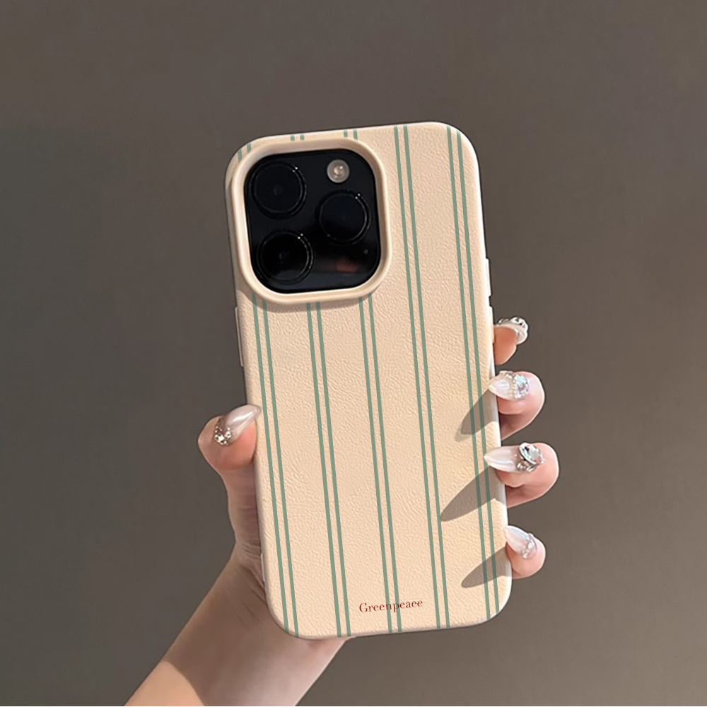 핑크 스트라이프 프린트 여름 폰 케이스 아이폰 16 1 - Phone Cases Pink 리뷰 및 가격