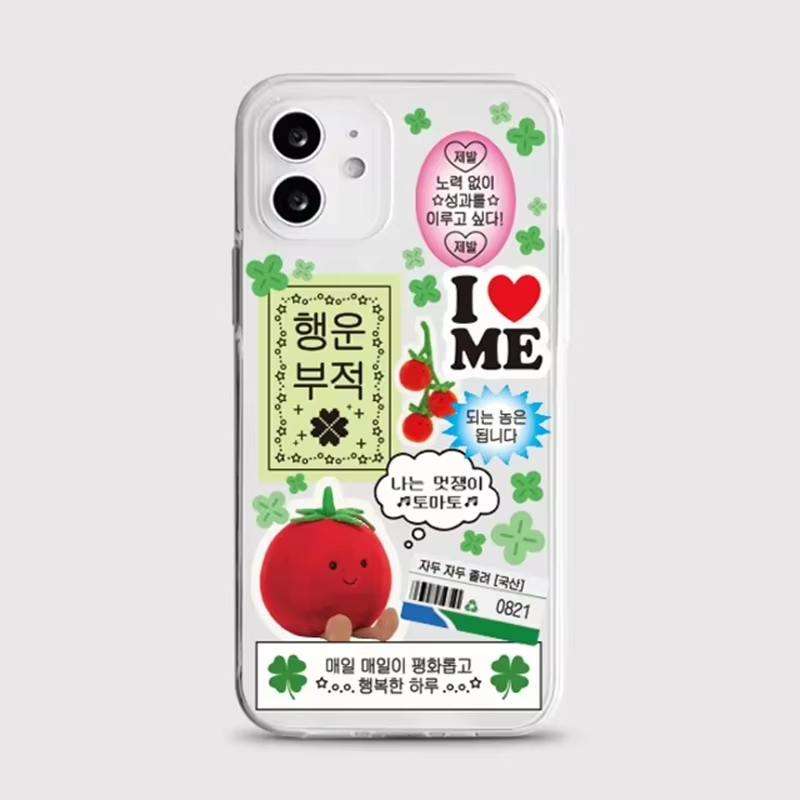 귀여운 네잎 클로버 폰 케이스 (아이폰 17, 16,  - Phone Cases Cute Iphone 13 리뷰 및 가격