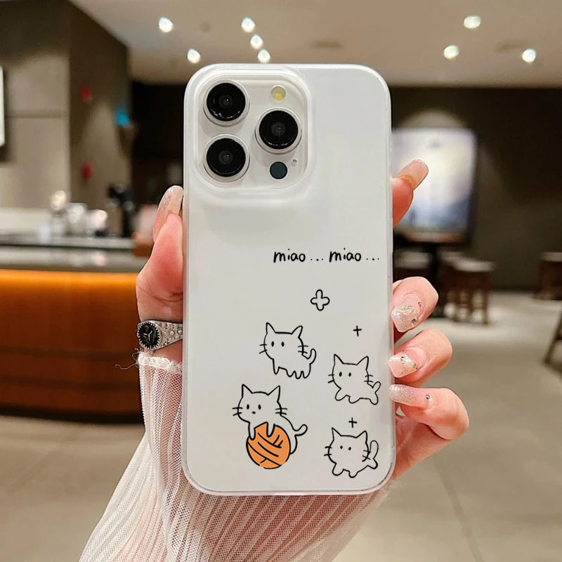 귀여운 검은 고양이 패턴 폰 케이스 (아이폰 17, 1 - Phone Cases Cute Iphone 13 리뷰 및 가격