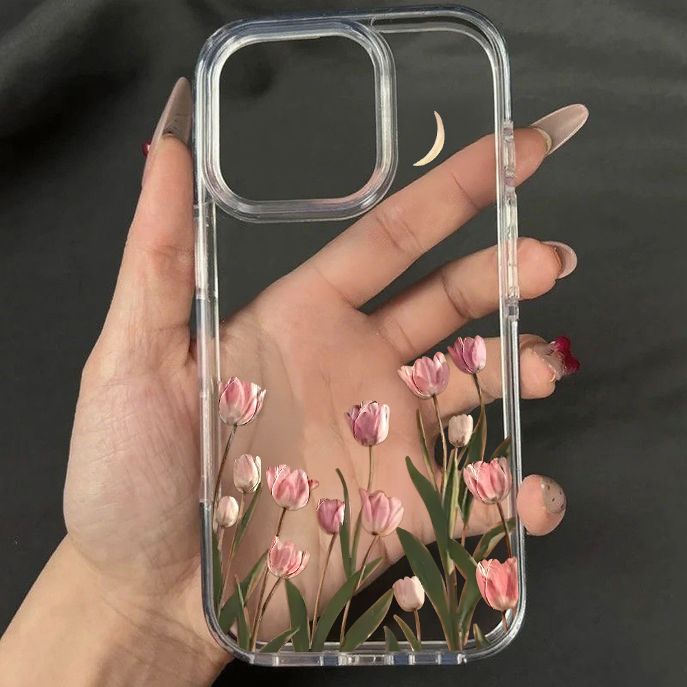 핑크 릴리 꽃 아이폰 16 프로 케이스, 아이폰 15  - Phone Cases Pink 리뷰 및 가격