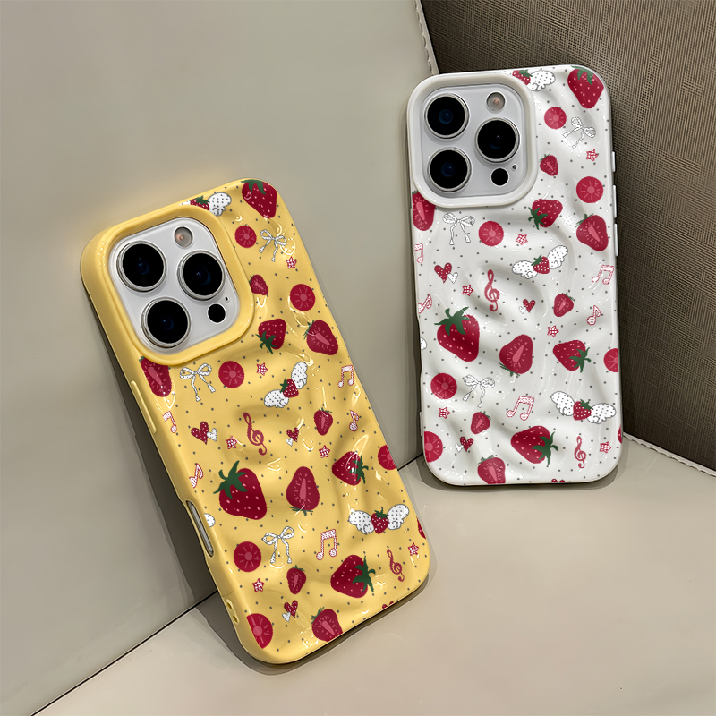 귀여운 3D 주름 케이스 아이폰 17 16 15 14  - Phone Cases Cute Iphone 13 리뷰 및 가격