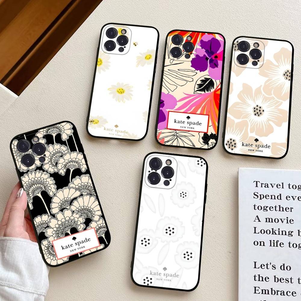 K-Kate S-Spade 블랙 소프트 폰 케이스 아이 - Phone Cases Kate Spade 리뷰 및 가격