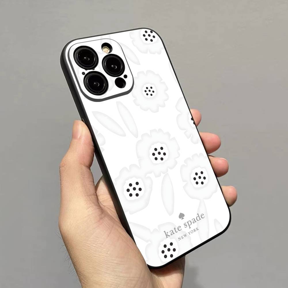 K-Kate S-Spade 블랙 소프트 폰 케이스 아이 - Phone Cases Kate Spade 리뷰 및 가격