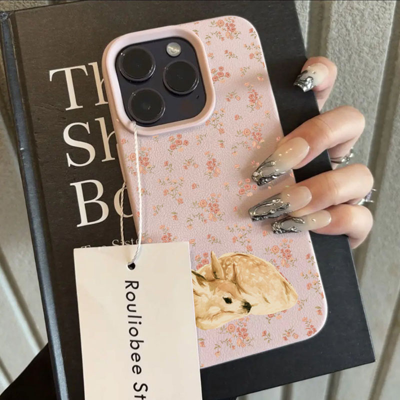 귀여운 사슴과 꽃무늬 디자인의 리치 폰 케이스 (아이폰 - Phone Cases Cute Iphone 13 리뷰 및 가격