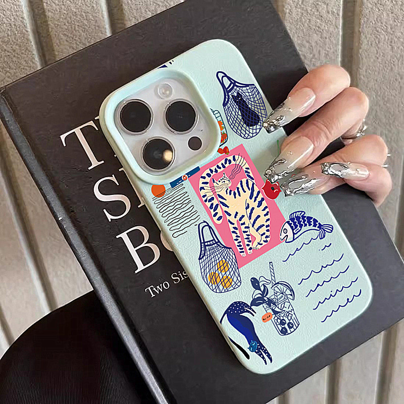 귀여운 체리 고양이 프린트 아이폰 17 에어 XR XS - Phone Cases Cute Iphone 13 리뷰 및 가격