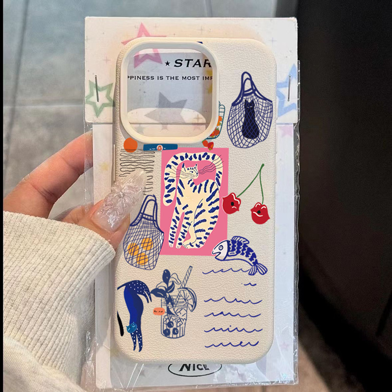귀여운 체리 고양이 프린트 아이폰 17 에어 XR XS - Phone Cases Cute Iphone 13 리뷰 및 가격