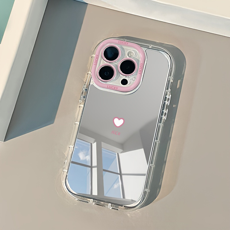 귀여운 하트 메이크업 거울 폰 케이스 (아이폰 17,  - Phone Cases Cute Iphone 13 리뷰 및 가격