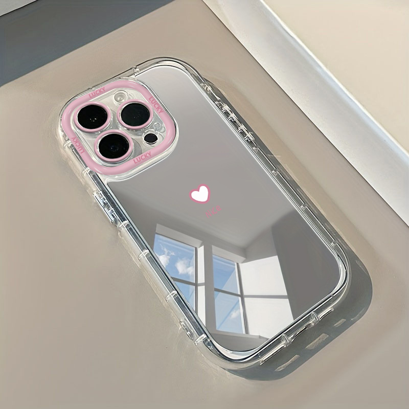귀여운 하트 메이크업 거울 폰 케이스 (아이폰 17,  - Phone Cases Cute Iphone 13 리뷰 및 가격