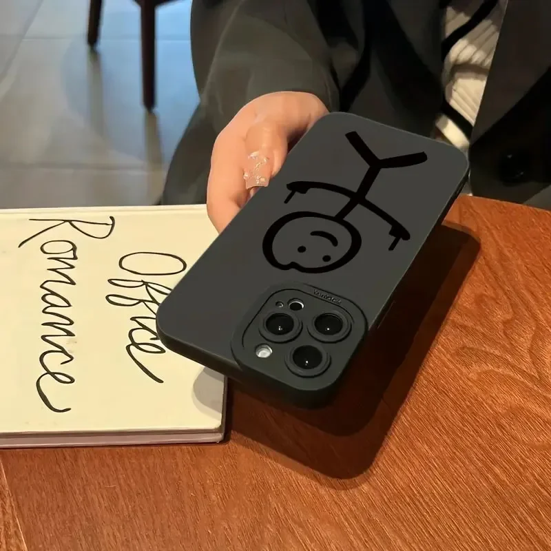 귀여운 만화 매치맨 무광 실리콘 폰 케이스 (아이폰 1 - Phone Cases Cute Iphone 13 리뷰 및 가격