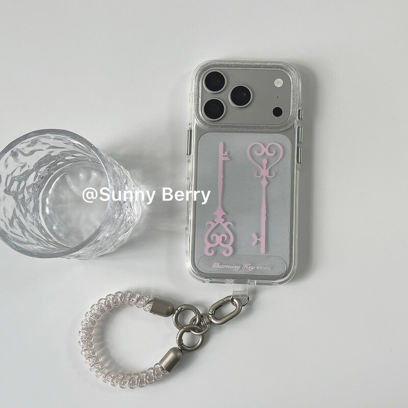 한국 인스 Y2K 핑크 키즈 샤이닝 폰 케이스 아이폰  - Phone Cases Pink 리뷰 및 가격