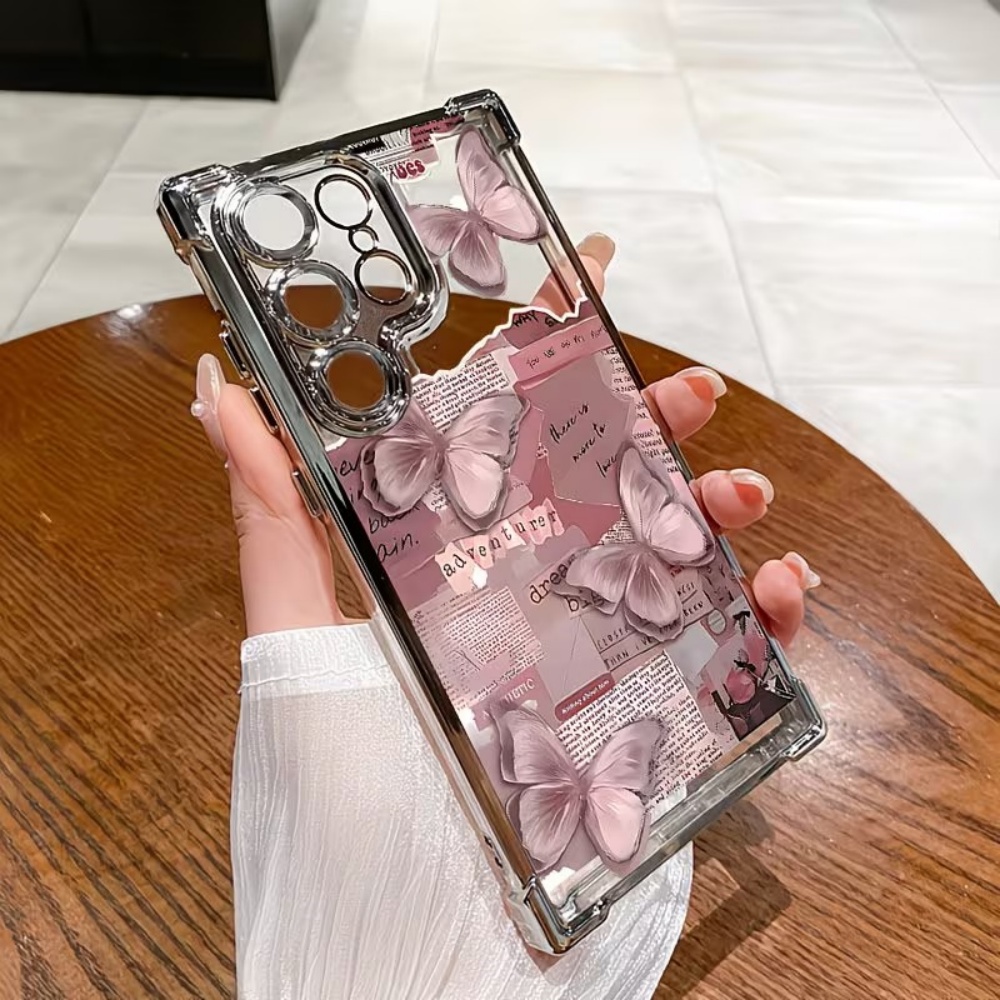 인스 감성 나비 신문 프린트 폰 케이스 삼성 S26 S - Phone Cases Aesthetic 리뷰 및 가격