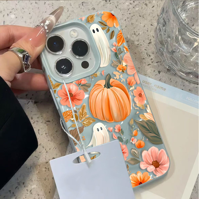 가을 귀여운 유령 호박 꽃 아이폰 케이스 (아이폰 11 - Phone Cases Cute Iphone 13 리뷰 및 가격