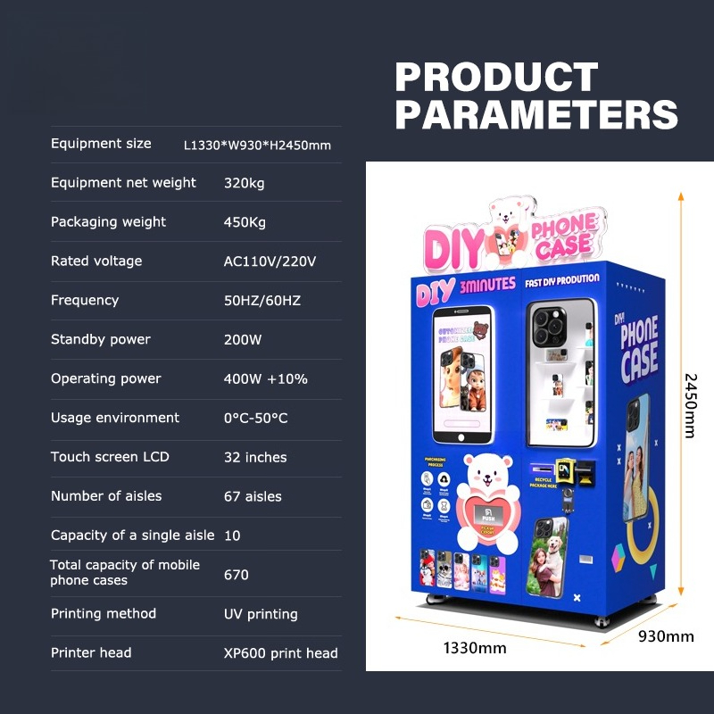 즉석 맞춤형 휴대폰 케이스 인쇄기 빠른 DIY 개인 맞 - Phone Cases Vending Machine 리뷰 및 가격