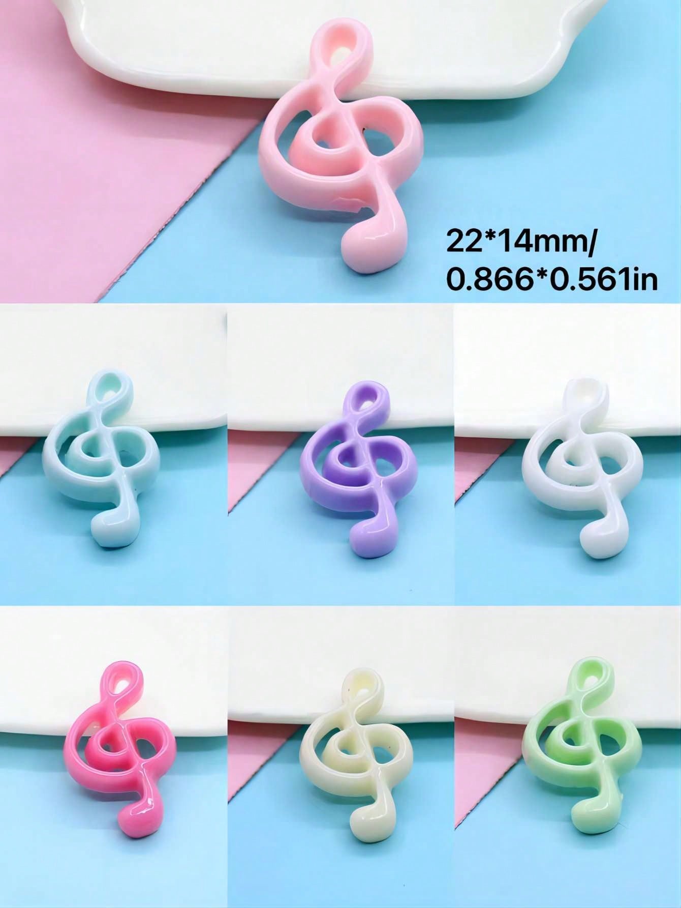 10Pcs Kawaii Y2K 달콤한 다채로운 음표 네 - Phone Cases Europe 리뷰 및 가격