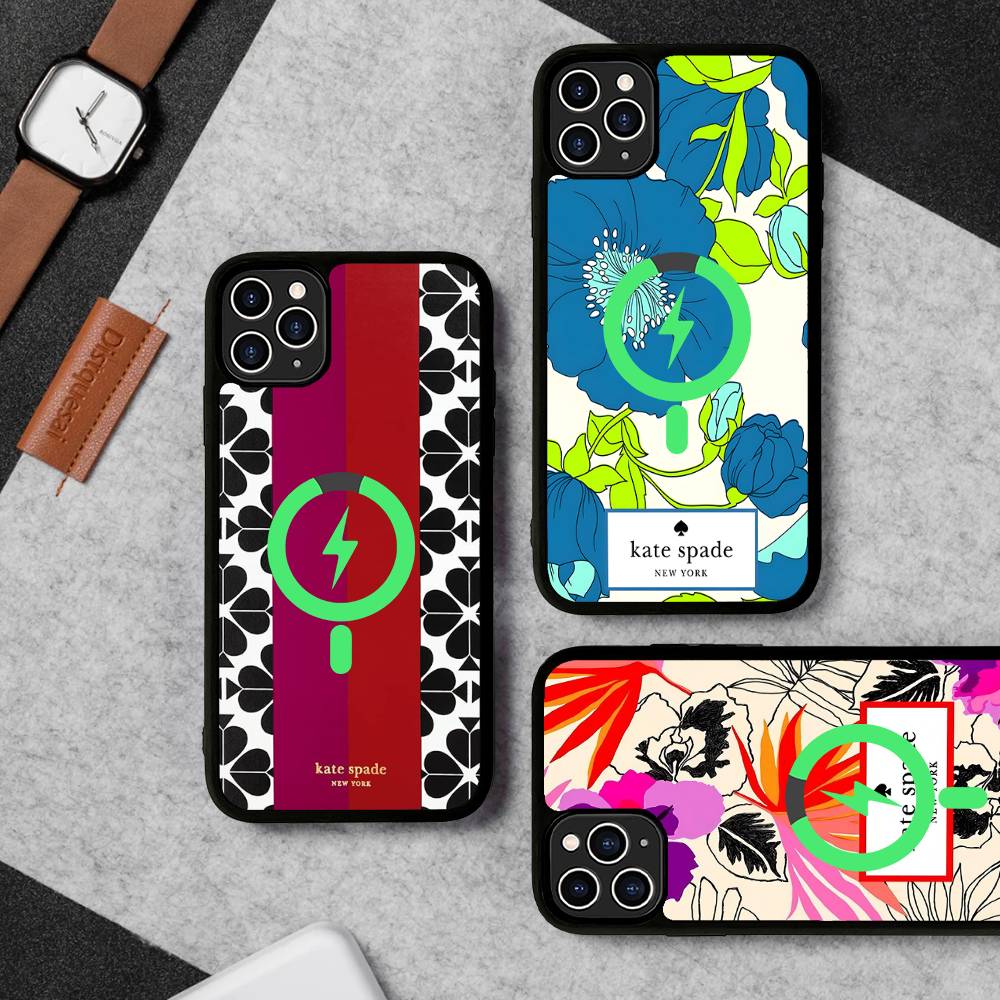K-케이트 S-스페이드 플라워 마그네틱 무선 휴대폰 케 - Phone Cases Kate Spade 리뷰 및 가격