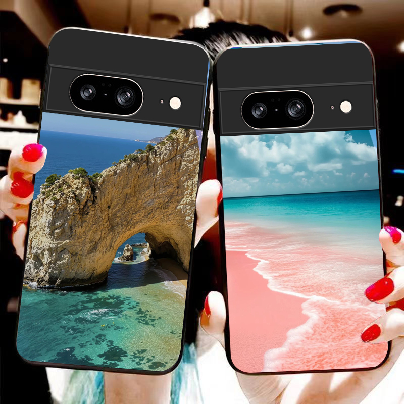 해안 일몰 풍경 구글 픽셀 10 프로 XL 픽셀 8 7 - Phone Cases Google Pixel 7 리뷰 및 가격