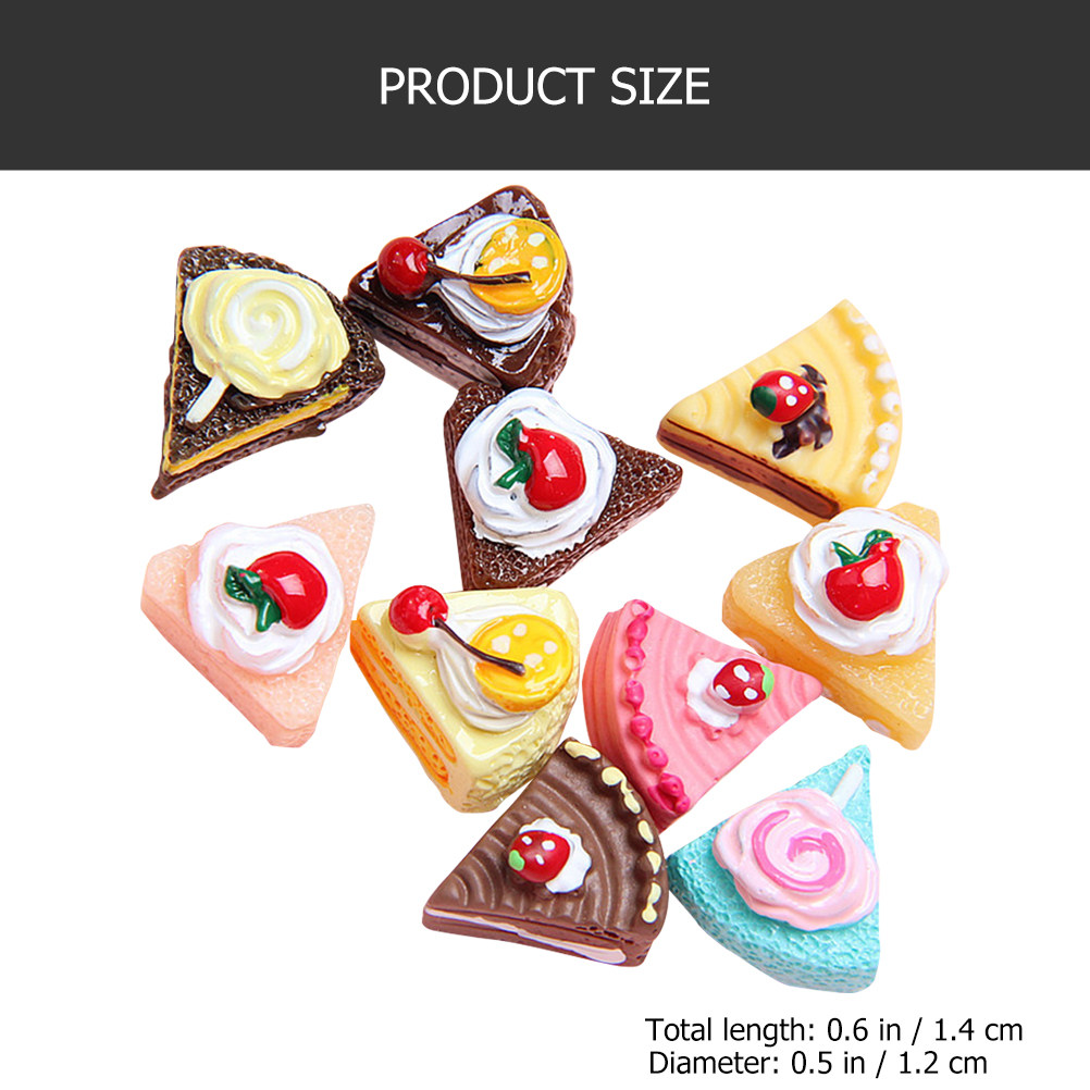 20개 케이크 미니어처 참 휴대폰 케이스 헤어밴드 헤어 - Phone Cases Europe 리뷰 및 가격