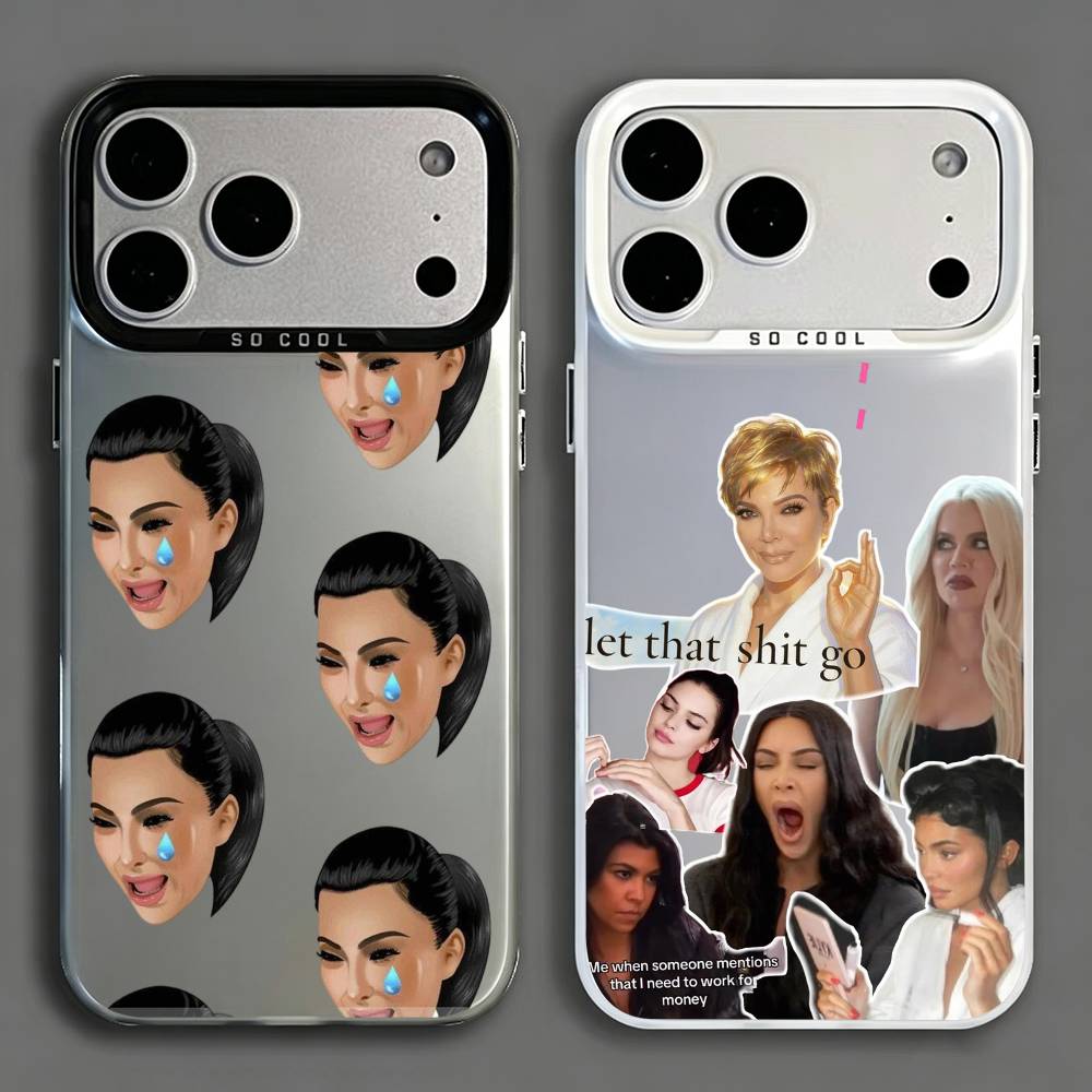 재미있는 K-킴 K-카다시안 화이트 폰 케이스 아이폰  - Phone Cases Quirky 리뷰 및 가격