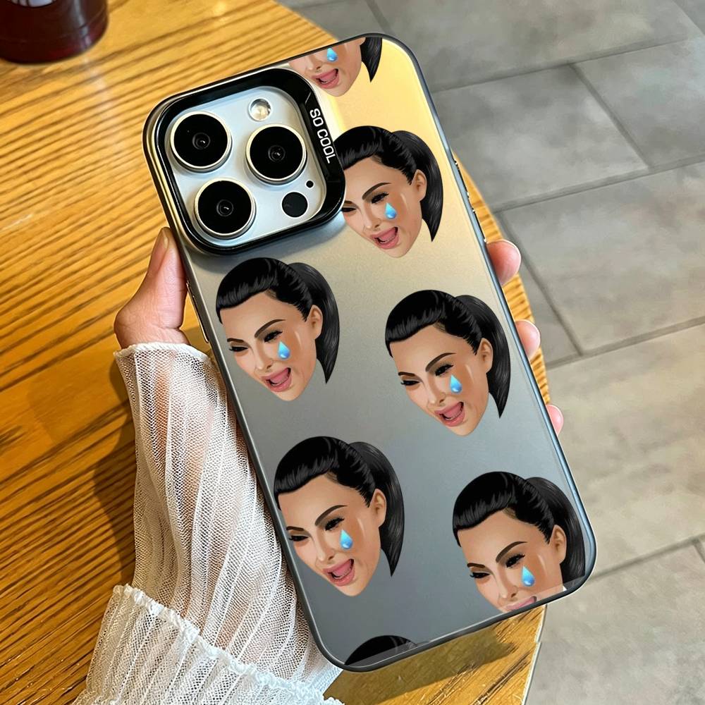 재미있는 K-킴 K-카다시안 화이트 폰 케이스 아이폰  - Phone Cases Quirky 리뷰 및 가격
