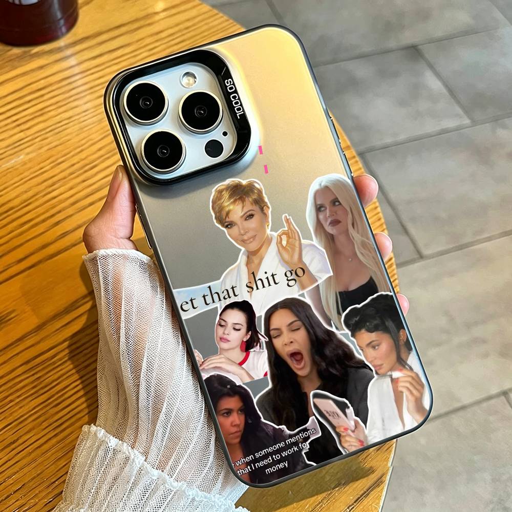 재미있는 K-킴 K-카다시안 화이트 폰 케이스 아이폰  - Phone Cases Quirky 리뷰 및 가격