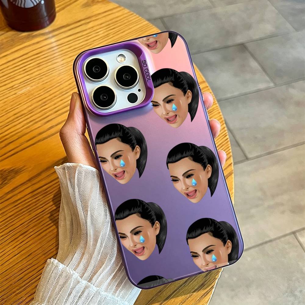 재미있는 K-킴 K-카다시안 화이트 폰 케이스 아이폰  - Phone Cases Quirky 리뷰 및 가격