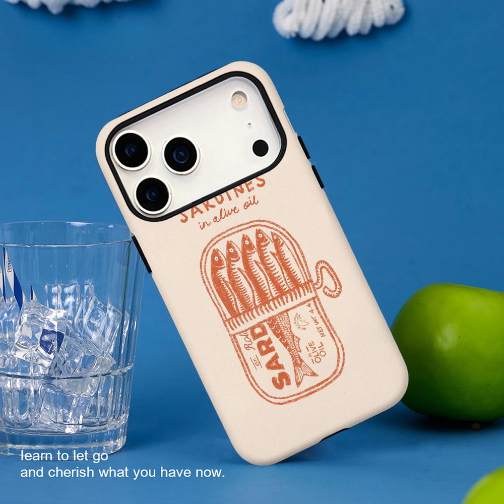 정어리 캔 레트로 패션 디자인 폰 케이스 필름 쉘 아이 - Phone Cases You Can Design 리뷰 및 가격